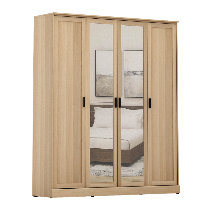 LEMARI PAKAIAN YORK 4 PINTU