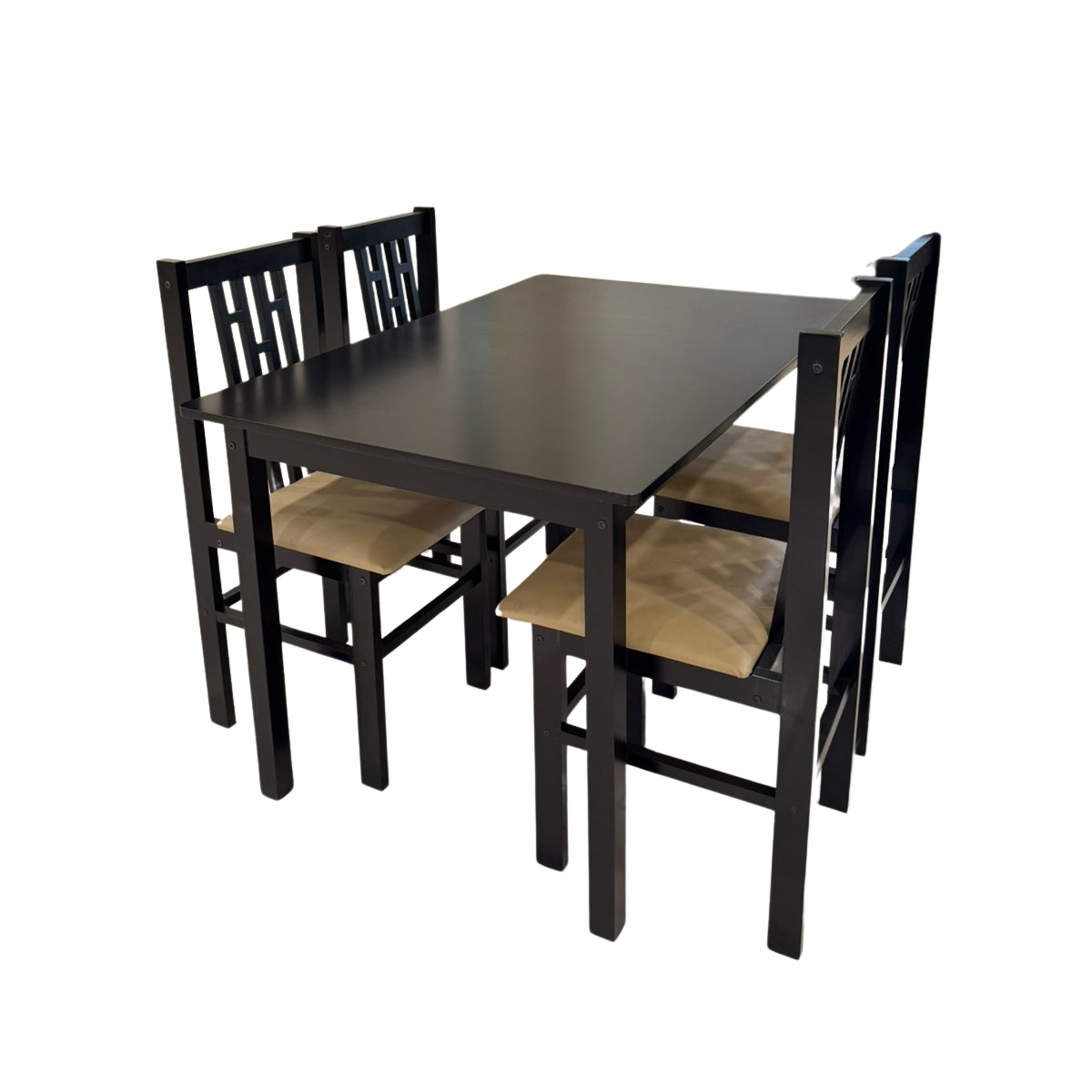 MEJA MAKAN TOSICA DS 04 PETAK 4KURSI MAHONI