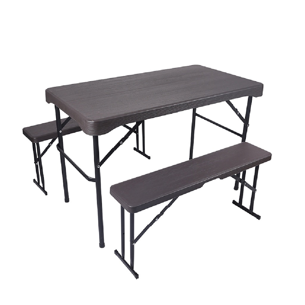 MEJA LIPAT & KURSI LIPAT FOLDA FD108 BC W-DARK GREY