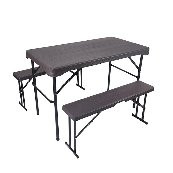 MEJA LIPAT & KURSI LIPAT FOLDA FD108 BC W-DARK GREY