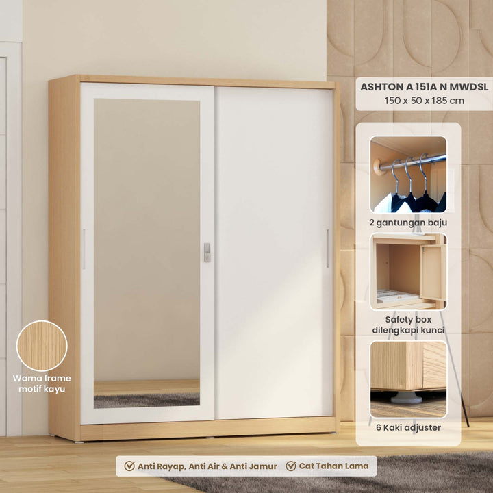 LEMARI PAKAIAN ASHTON
