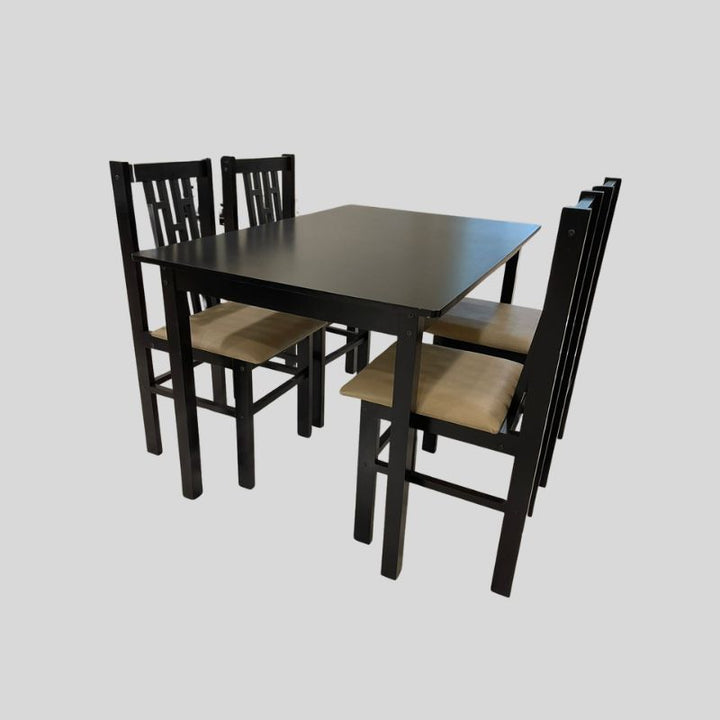 MEJA MAKAN 4 KURSI KAYU TOSICA DS 330SK